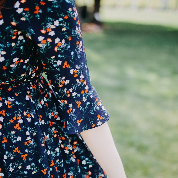 Hayden Los Angeles Boho Dress Floral Print Size Medium - Picture 8 of 16